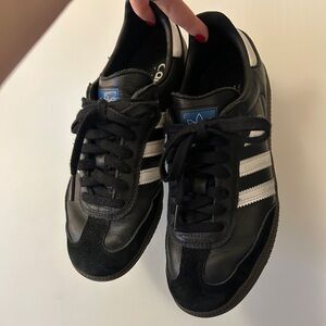 Adidas Black and White Men's Sneakers